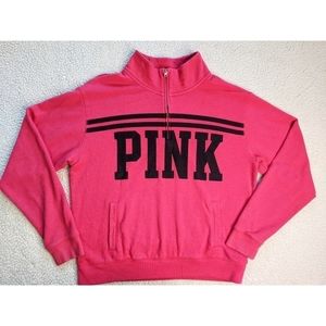 PINK VS pullover sweatshirt jacket ~EUC~ Large